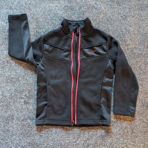 Spyder Black Jacket with Red Accents